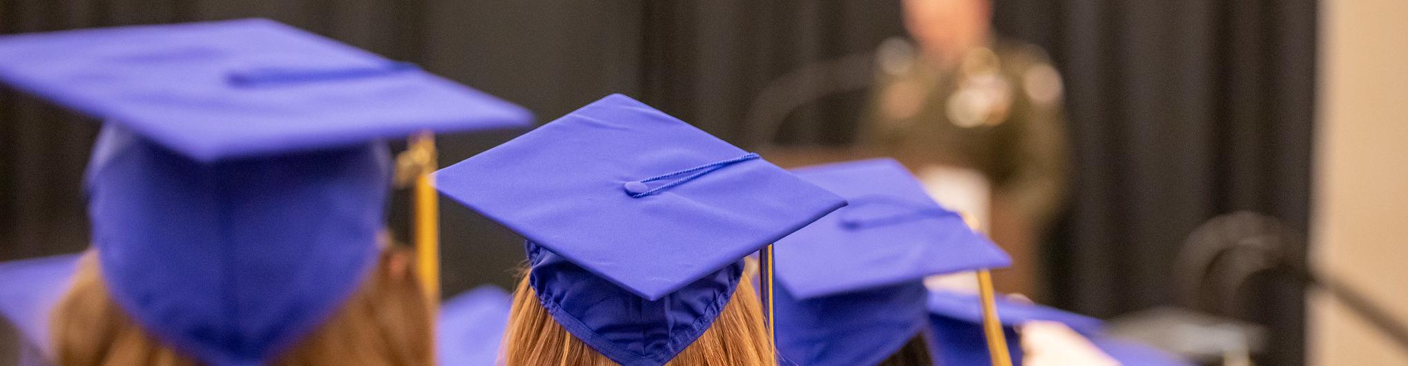 Graduates at Fort Riley Commencement Ceremony